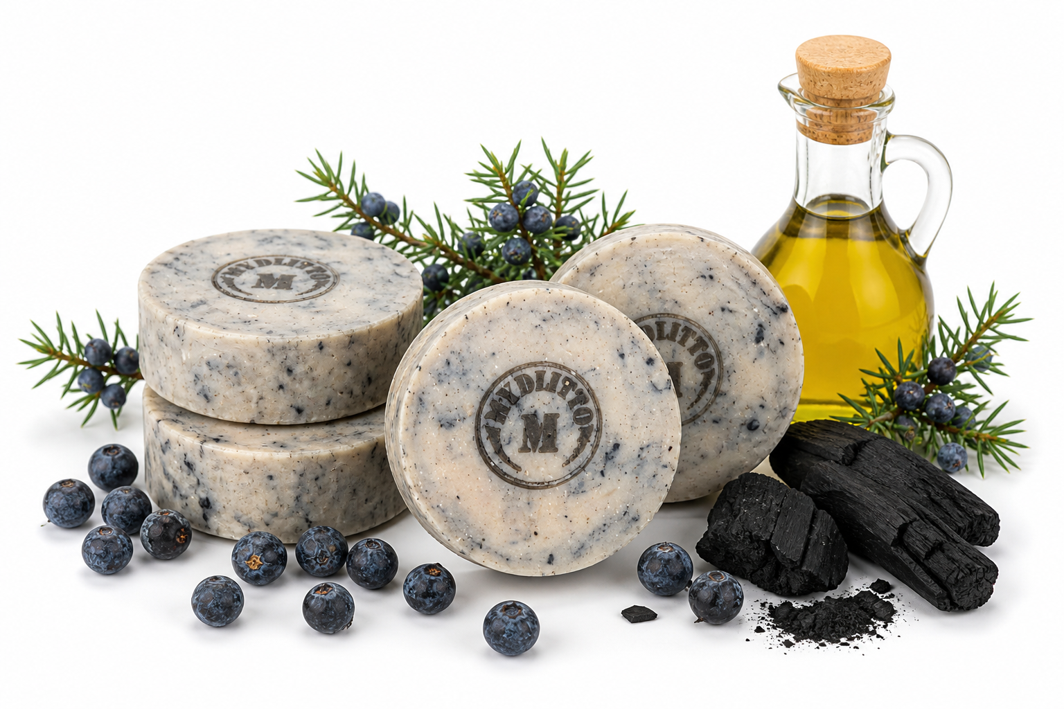 Jalovcové detoxikační mýdlo - Juniperus soap 