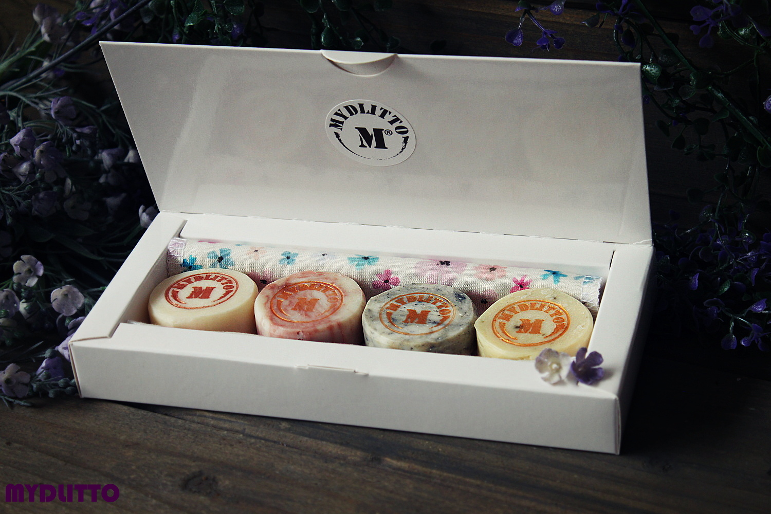 Scatola di sapone /mýdlová krabička 4 x 20 g