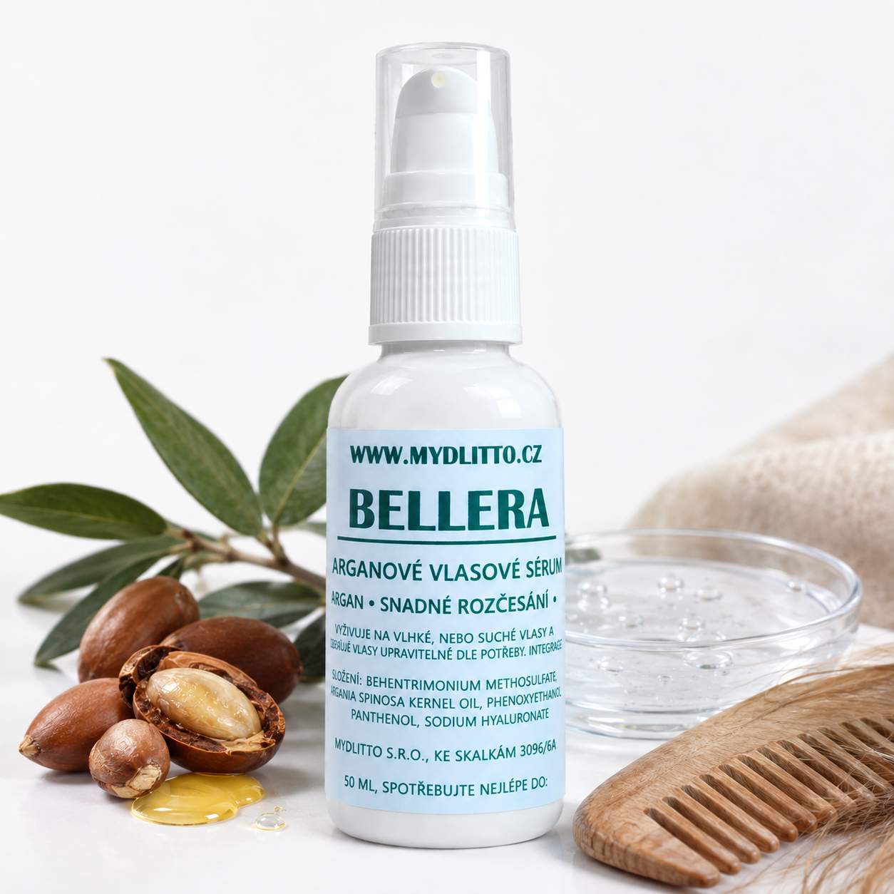 BELLERA - Arganové vlasové sérum 